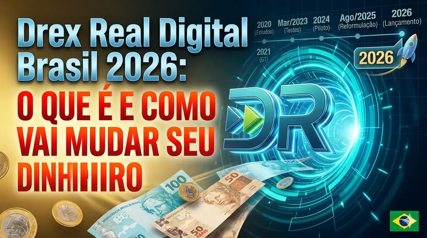 Drex real digital Brasil 2026 Drex real digital Brasil 2026